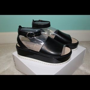 Black Jadde platform shoes